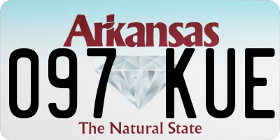 AR license plate 097KUE