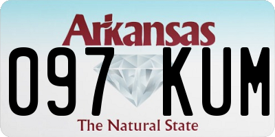 AR license plate 097KUM