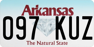 AR license plate 097KUZ