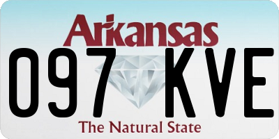 AR license plate 097KVE