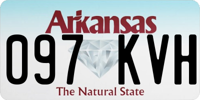 AR license plate 097KVH