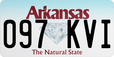 AR license plate 097KVI
