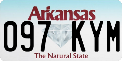AR license plate 097KYM
