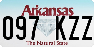 AR license plate 097KZZ