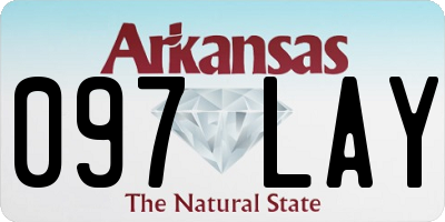 AR license plate 097LAY