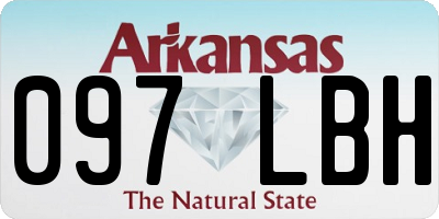 AR license plate 097LBH
