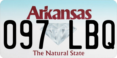 AR license plate 097LBQ