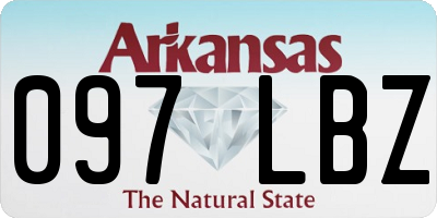 AR license plate 097LBZ