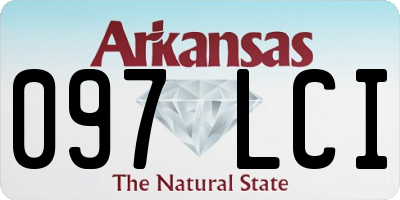 AR license plate 097LCI