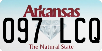 AR license plate 097LCQ