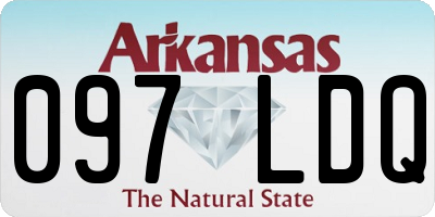 AR license plate 097LDQ