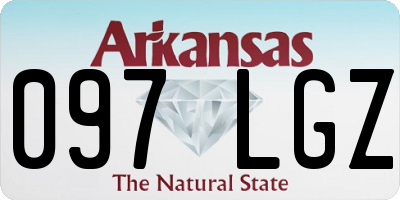 AR license plate 097LGZ