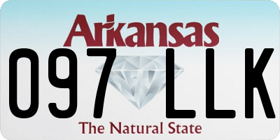 AR license plate 097LLK