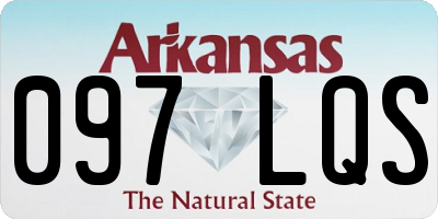 AR license plate 097LQS