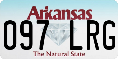 AR license plate 097LRG