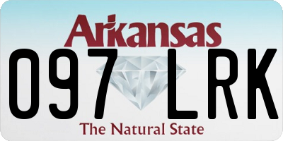AR license plate 097LRK