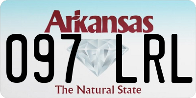 AR license plate 097LRL