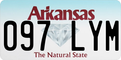 AR license plate 097LYM