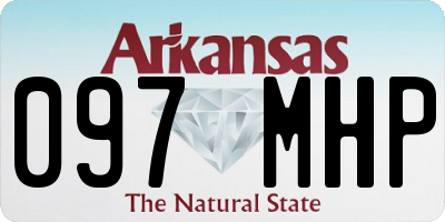 AR license plate 097MHP