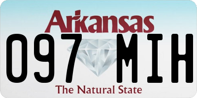 AR license plate 097MIH