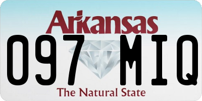 AR license plate 097MIQ