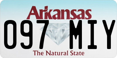 AR license plate 097MIY