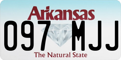 AR license plate 097MJJ