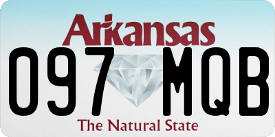 AR license plate 097MQB