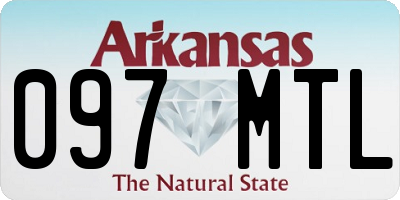 AR license plate 097MTL