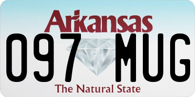 AR license plate 097MUG