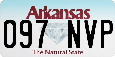 AR license plate 097NVP