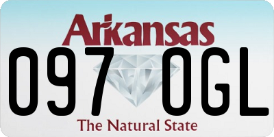AR license plate 097OGL