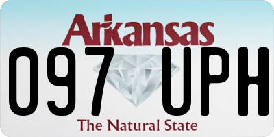 AR license plate 097UPH