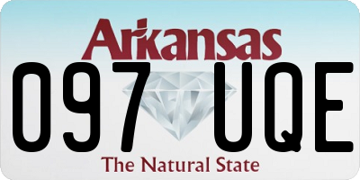 AR license plate 097UQE
