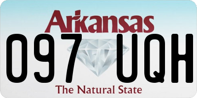 AR license plate 097UQH