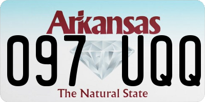 AR license plate 097UQQ