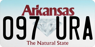 AR license plate 097URA