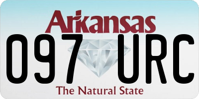 AR license plate 097URC