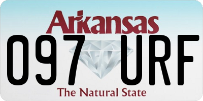 AR license plate 097URF