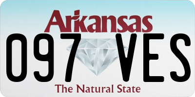 AR license plate 097VES