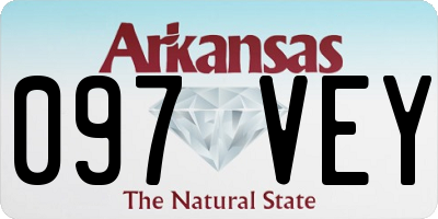 AR license plate 097VEY