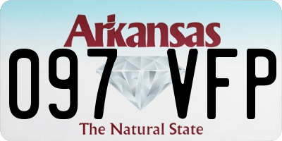 AR license plate 097VFP