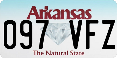 AR license plate 097VFZ
