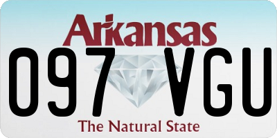 AR license plate 097VGU