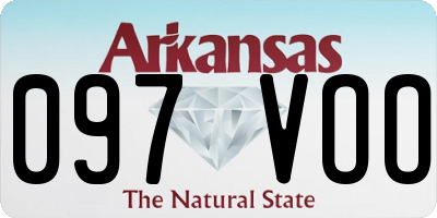 AR license plate 097VOO