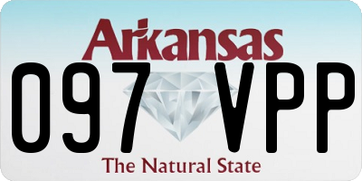 AR license plate 097VPP