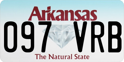 AR license plate 097VRB