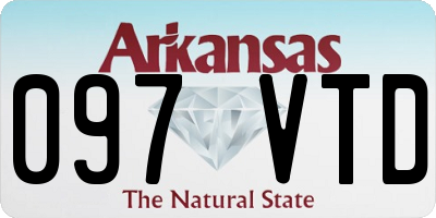 AR license plate 097VTD