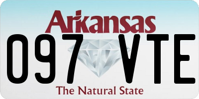 AR license plate 097VTE