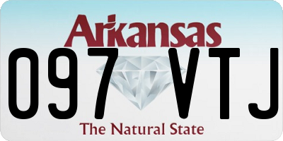 AR license plate 097VTJ